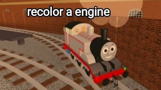 Tutorial : How to recolor engine in Sodor Railway/BTWF (with F3X tools)