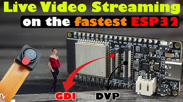 ESP32 S3 and Live Video Streaming, firebeetle 2, Wireless Video Streaming