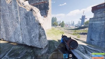 1v3 at airfiled for locked crate loot | Rust Console