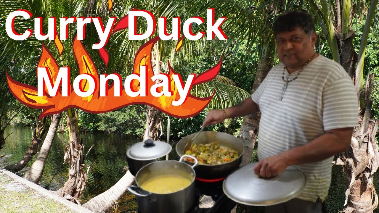 Cooking Curry Duck Dhal and Rice | Authentic Trini Style at Home