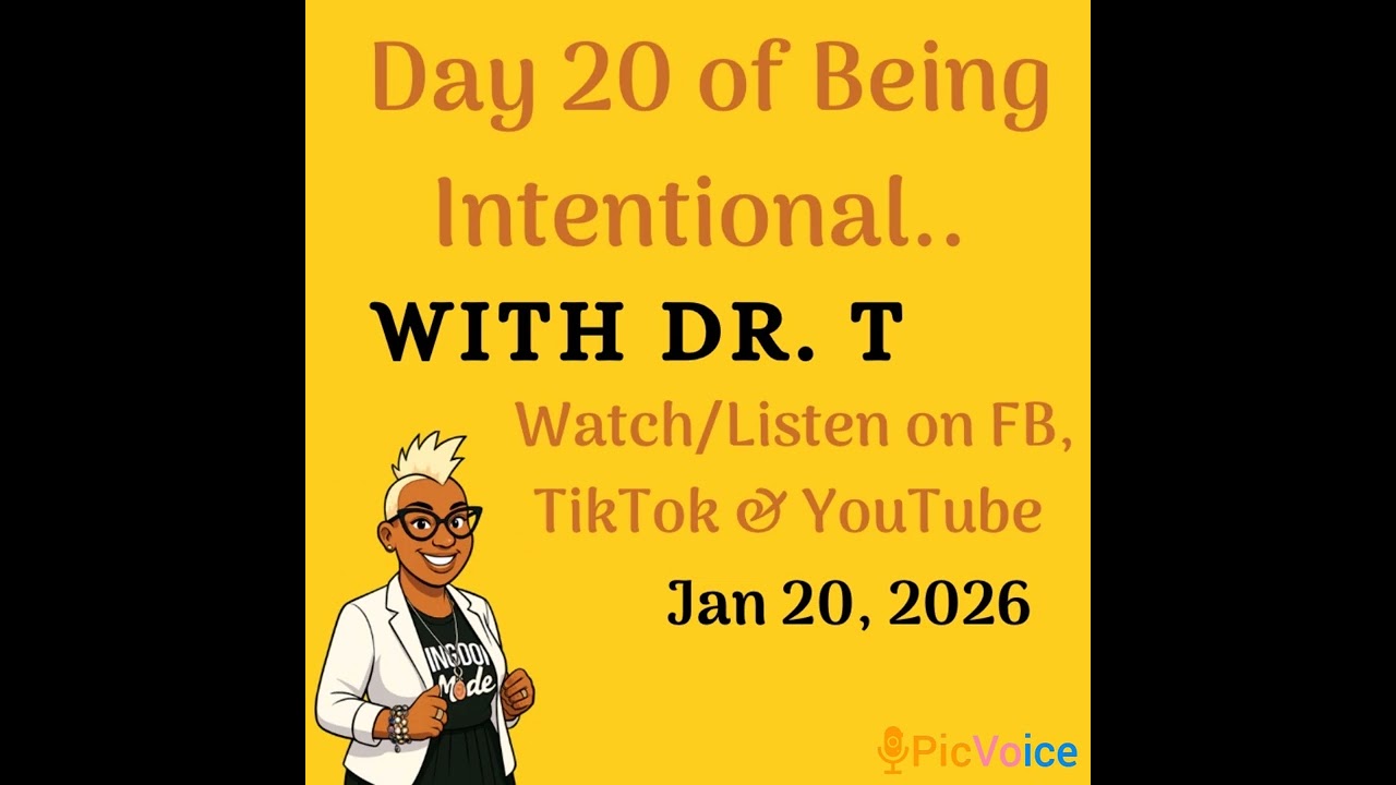 31 days of being intentional: Day 20