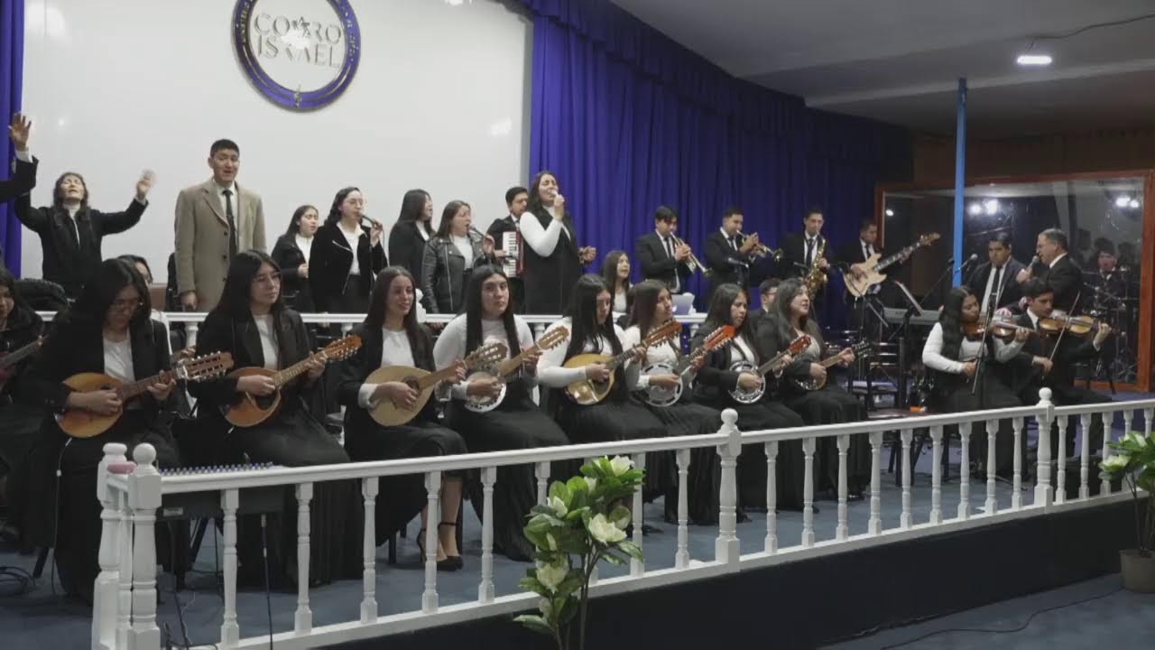 Culto desde el templo Israel con el tema: "Semillas y gavillas, siembra y cosecha" Salmos 126:5-6