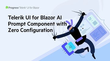 Telerik UI for Blazor AI Prompt Component with Zero Configuration