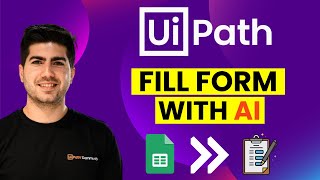 Fill Form with AI and RPA on UiPath Studio Web (Full Tutorial)