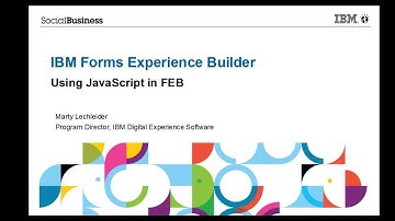 IBM Forms Experience Builder   Using JavaScript