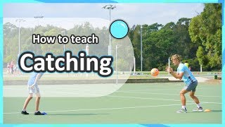 Catching (grade K-2) | Throwing & catching › Teaching Fundamentals of PE screenshot 1