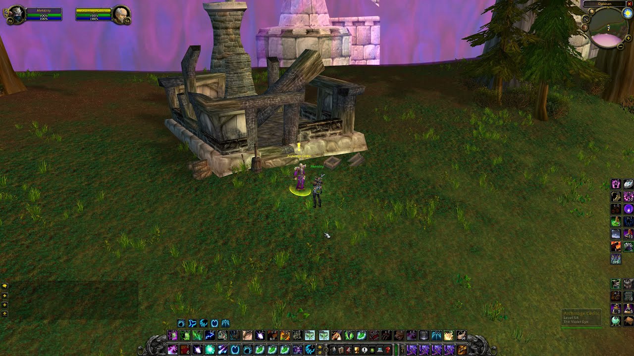 Archmage Cedric Location, WoW TBC YouTube