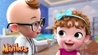 baby goes to the doctor doctor song more kids songs nursery rhymes minibus