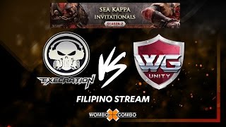 Execration vs. WG.Unity SEA Kappa Upper Bracket Game 1