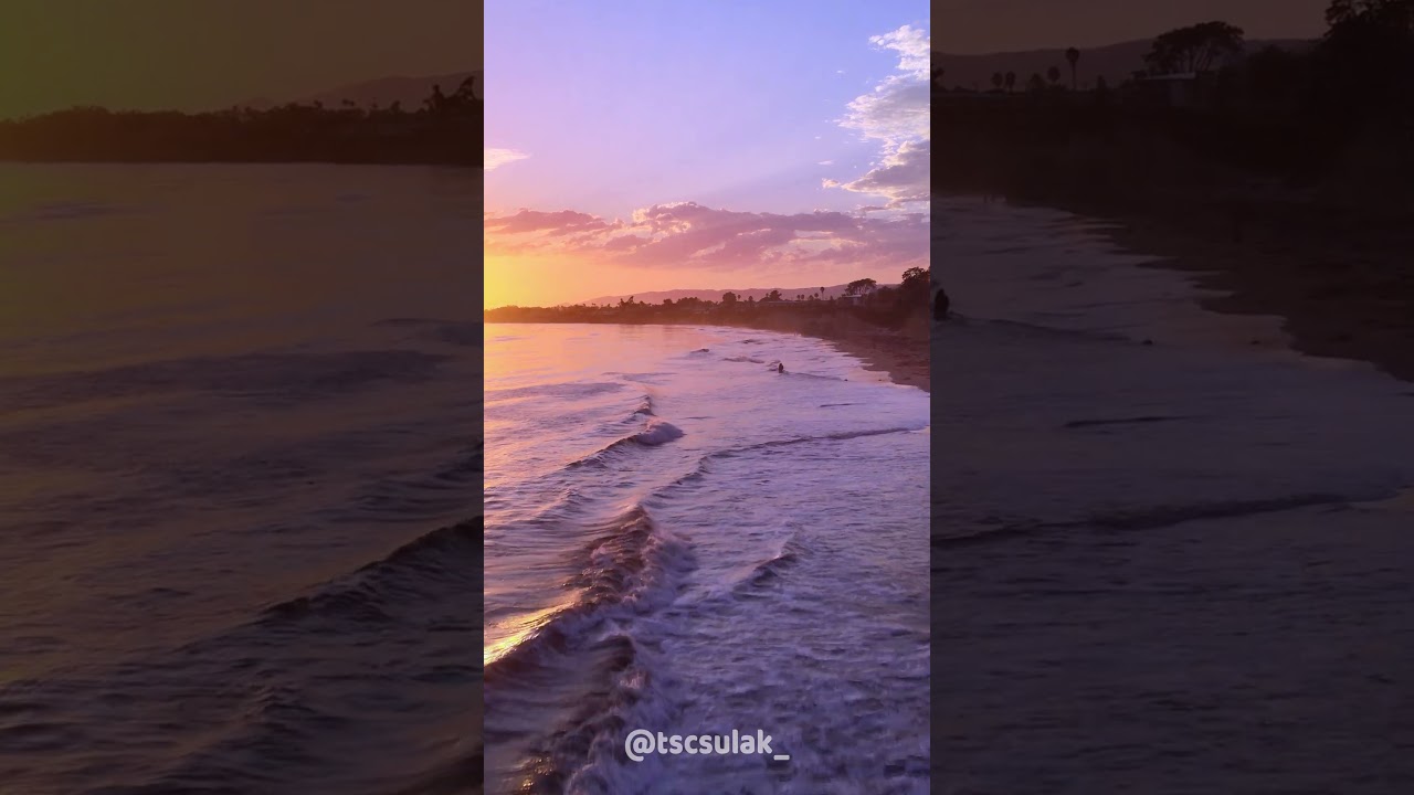 Santa Barbara Sunset (Portrait)