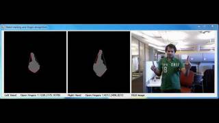 Kinect Hand Tracking And Finger Detection Kinect Hand Tracking And Finger Detection