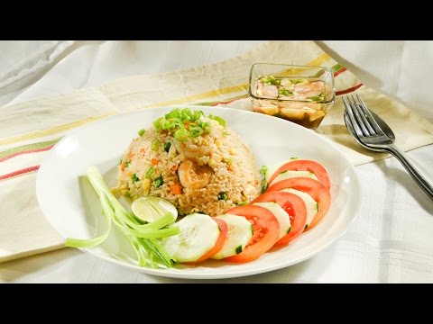 Shrimp Fried Rice ข้าวผัดกุ้ง - Episode 19