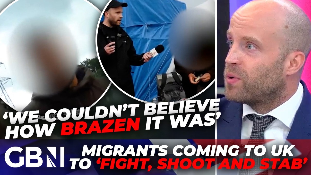 WATCH: Migrants OPENLY BRAG about selling drugs and wanting to STAB people in the UK at French camp
