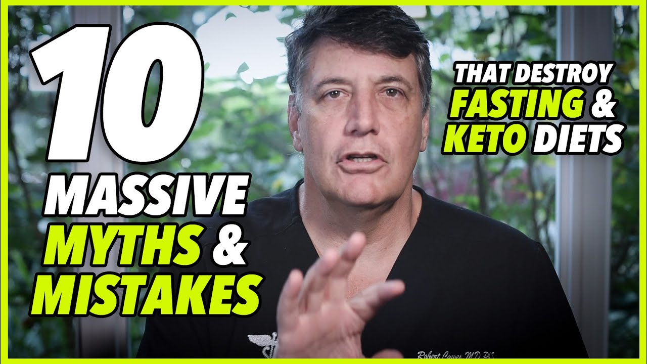⁣Ep:118 10 MASSIVE MYTHS AND MISTAKES THAT DESTROY FASTING AND KETO DIETS! - by Robert Cywes