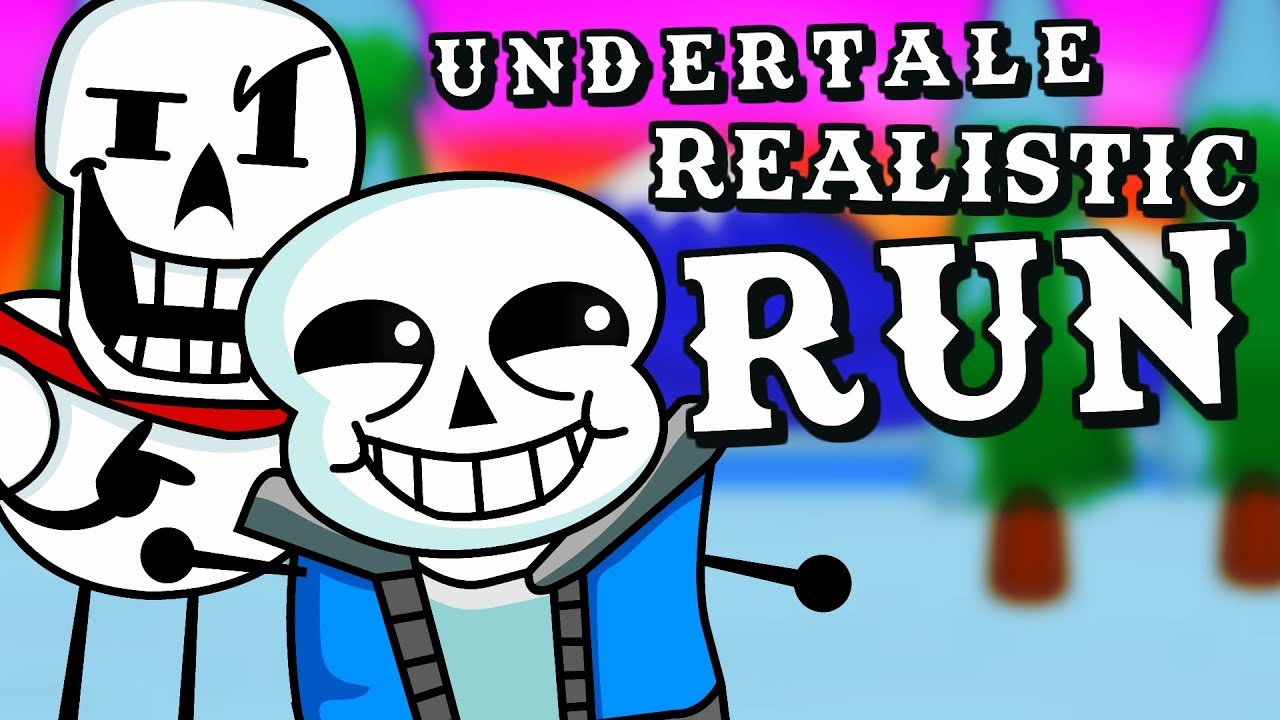 Undertale - Realistic Run - Why does this exist? ~AbstructAnimator