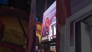 Shakira concert Times Square NYC March 26, 2024