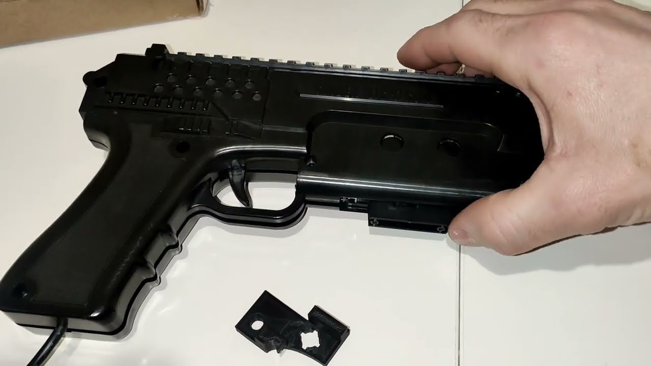 Sinden lightgun trigger mod & recoil upgrade - YouTube
