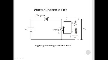 Step down chopper with R L load
