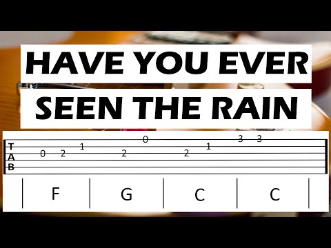 Have You Ever Seen The Rain Cover