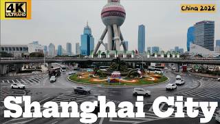 Shanghai China 4K Walk | Modern City in 2026
