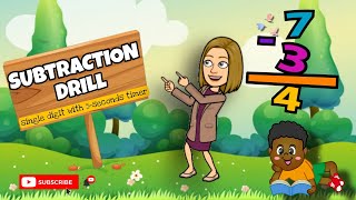 SUBTRACTION DRILL | MATH | Teacher Lee YT