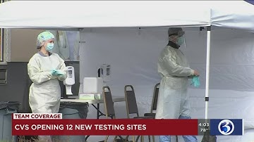 VIDEO: CVS opens 12 new testing sites