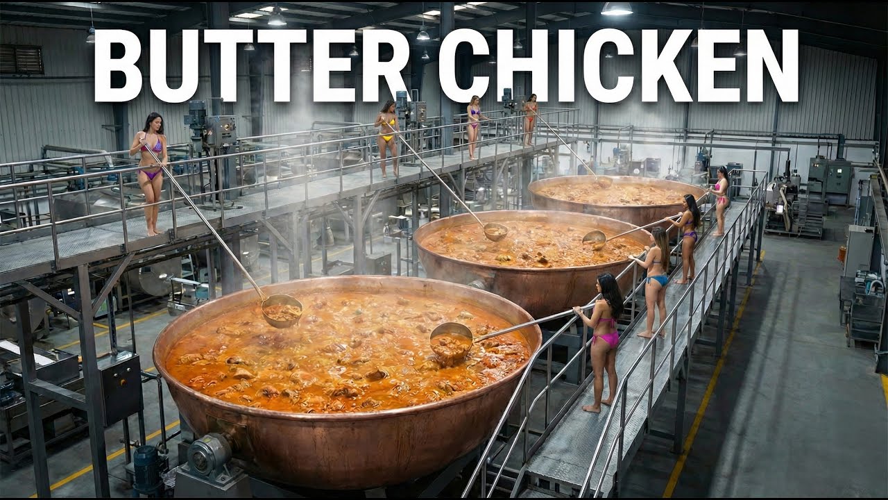 Inside the Butter Chicken Factory | How Ready-to-Eat Butter Chicken Is Made