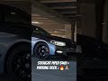 Tuned + straight piped G30 540i + parking deck = 🍿🔥