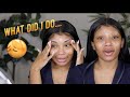 SO I PERMED MY EYEBROWS..... DIY AT HOME BROW LAMINATION! | AALIYAHJAY