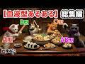 【血液型あるある】冬の食事ルーティン🐱🍽️ 【総集編】【四季ねこ】