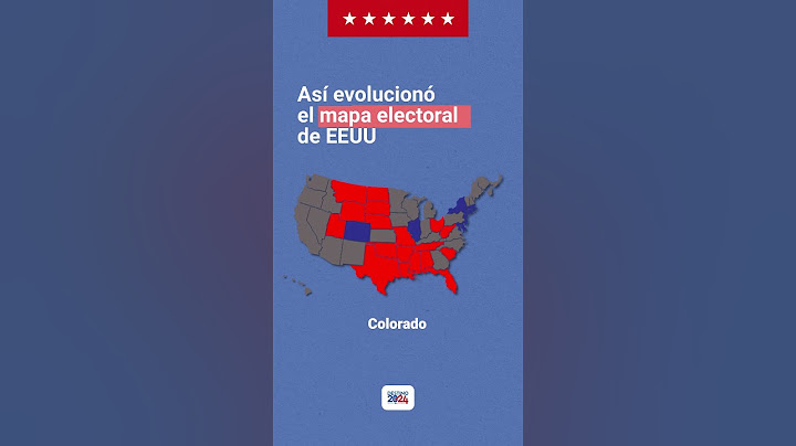 Así ha evolucionado el mapa electoral en estas elecciones en Estados Unidos