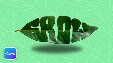 Design Eye-Catching Text Effects in Minutes (Canva Typography Tutorial)