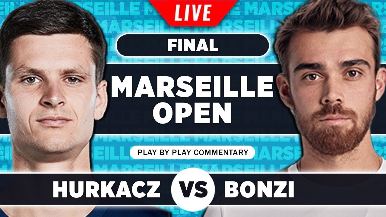 HURKACZ vs BONZI Marseille Open 2023 Final Live Tennis Play-by-Play Stream