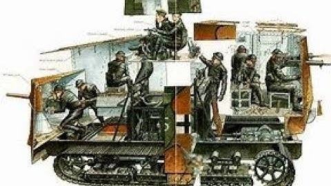 How to build a WW1 A7V/Heavy Tank Tutorial.