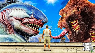 FRANKLIN VS MEGALODON In GTA 5