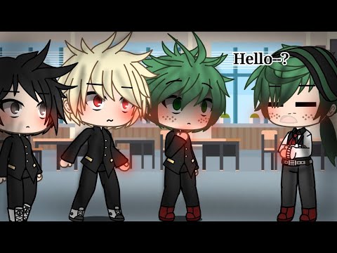 If Villain Deku was in middle school again || Gacha Life Skit ||Bnha ...