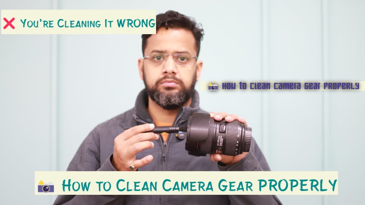 How I Clean My Camera Gear | Safe & Professional Method for Creators