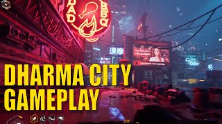 Ghostrunner - Dharma City Stage 9 gameplay | No Commentary Playthrough