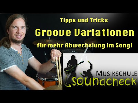 Groove Variationen für mehr Abwechslung im Song! /  Half Time, Double Time, Hi-Hat / Crash Patterns