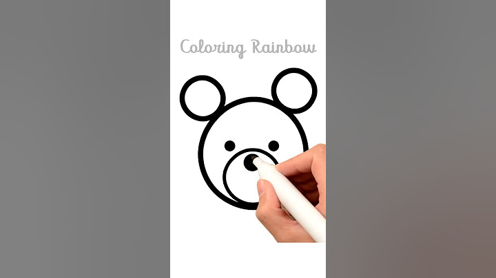 Cómo dibujar un oso de peluche #shorts #youtubeshorts #dibujaycolorear #cómodibujar #dibujosparanino