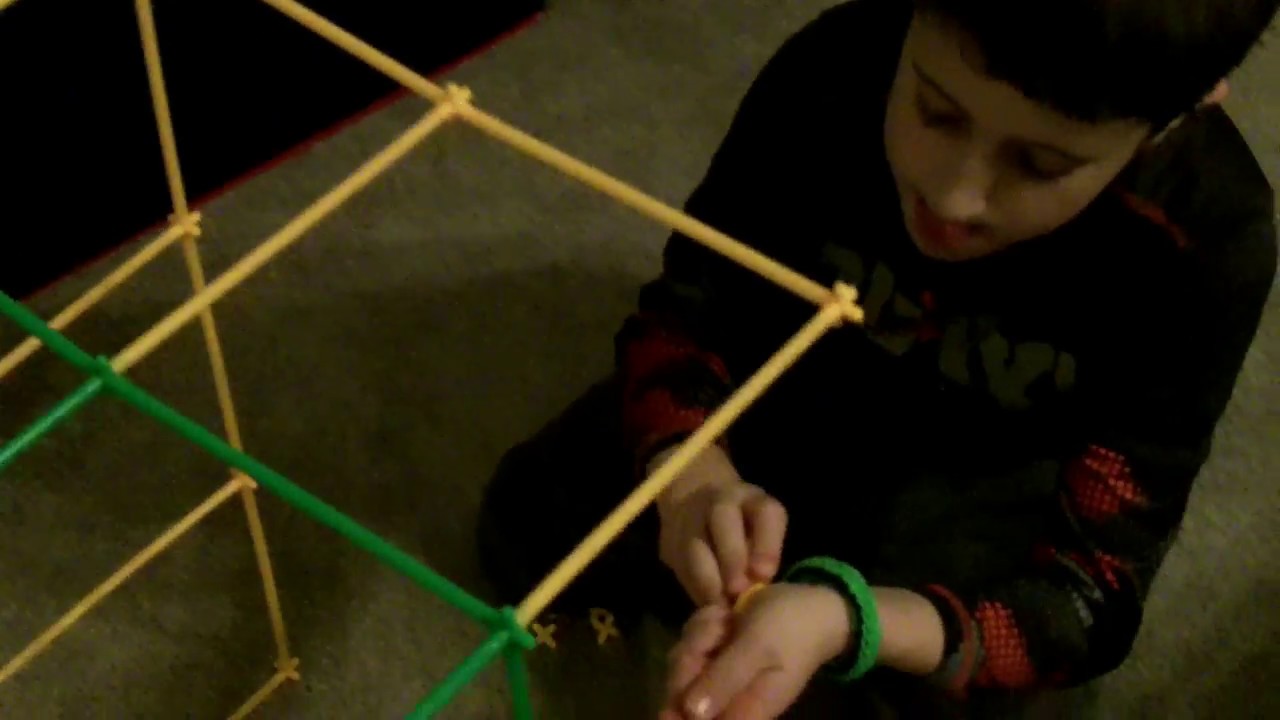Straws and Connectors Fort Build YouTube