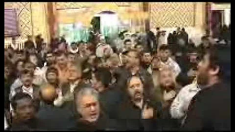 Ya Syeda Ya Zahra (sa) - Recited by ustaad Shahid Baltistani in Roza-e-Imam Hussain [as]