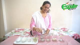 Demo of soluble and  insoluble substances by Rashim Didi