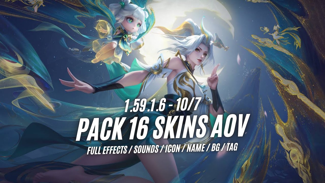 MOD PACK 16 SKIN LIÊN QUÂN KHÔNG LỖI HOT MÙA 3 2025