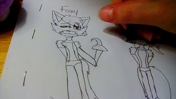 Foxy x mangle part three|Drawing|