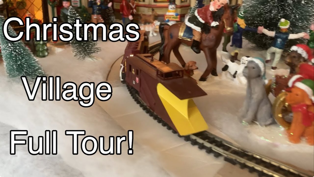 Christmas Village Tour + Trains! (@SMTMainline Contest Entry)