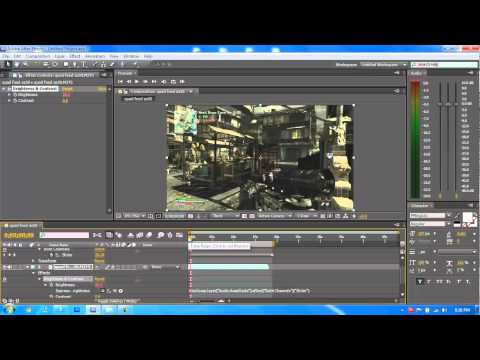 After Effects: Syncing Flashes with Audio Tutorial