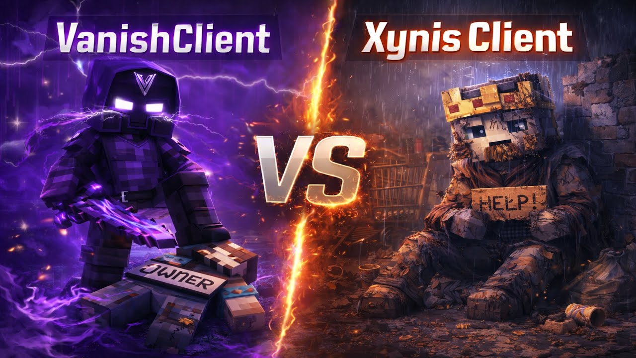 XynisClient VS VanishClient - The sad Truth about the Clients.