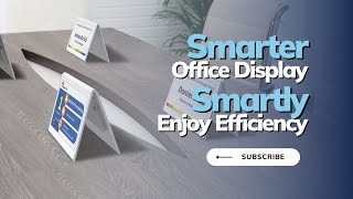 Revolutionizing Workplace Identification with E-Ink Nameplates
