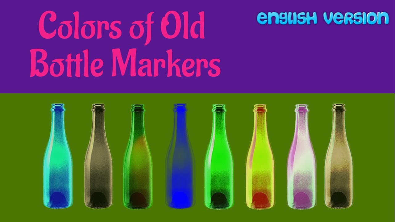 Color of Old Bottles that Gives Hint to the Volume of the Hidden Yamashita Treasure Deposit